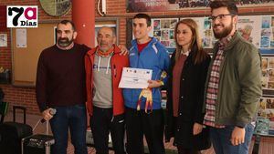 Mariano García, campeón de 800 m en el Mitin de Madrid