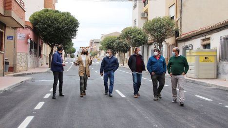 FOTOS Abierta al tráfico la calle Virgen de los Dolores