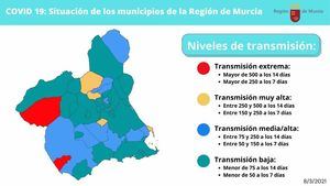 Librilla se queda una semana más en nivel Muy Alto