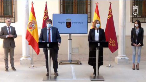 López Miras remodela el Gobierno y pone fin a la moción de censura