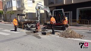 VÍD. Arrancan las obras de renovación de redes en la avenida Cartagena