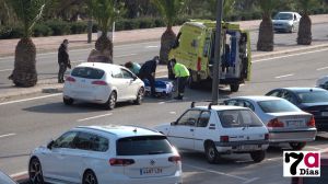 En la Arrixaca un hombre atropellado frente al Palmeral