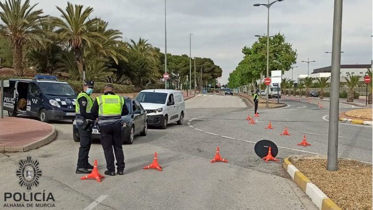 Tres detenidos en Alhama por delitos de Seguridad Vial