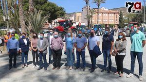 VÍD. Regantes de Alhama y Librilla se echan a la calle en defensa del Trasvase
