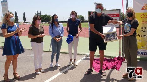 V/F Homenaje a Antonio Peñalver en la pista de atletismo