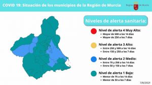 Alhama mantiene su nivel bajo y la Región amplía aforos