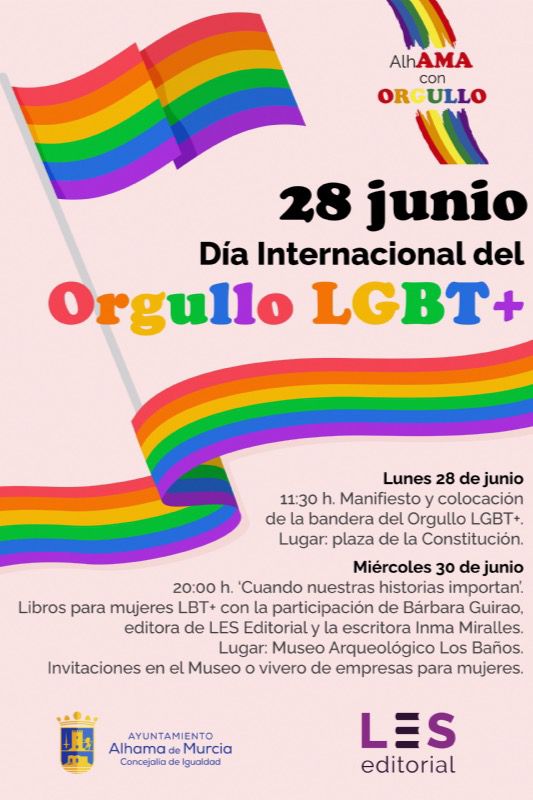 VÍDEO Alhama celebra el Día del Orgullo 2021 con dos actos