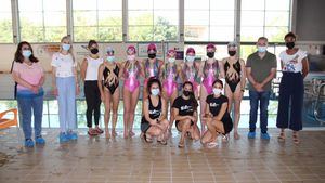 FOTOS Las chicas del Club SincroAlhama se van al nacional