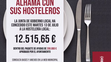Seis nuevos hosteleros reciben 12.500 euros de ayudas municipales