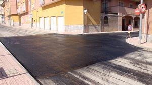 V/F Finaliza el asfaltado de la calle Carmen López