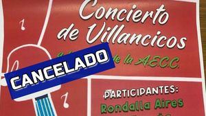 Cancelado el Concierto de Villancicos en favor de la AECC