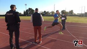 VÍD. Los aspirantes a policía local de Alhama miden sus fuerzas