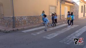 V/F Los escolares de Librilla corren por el Mar Menor