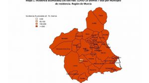 Salud confirma en Librilla 8 casos de Covid19 este martes