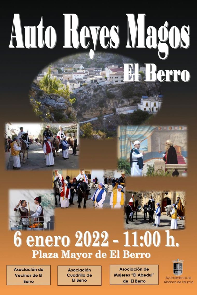 El Auto de los Reyes Magos en El Berro empieza a las 11:00 hr.