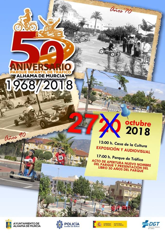 La lluvia retrasa la celebración del Parque Infantil de Tráfico