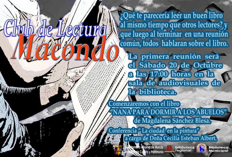 El Club de Lectura Macondo empieza con Sánchez Blesa
