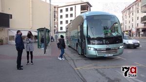 VÍD. Arranca el bus a la Arrixaca con sus primeros viajeros