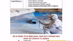 Curso gratuito nivel básico de pintura industrial en Alhama