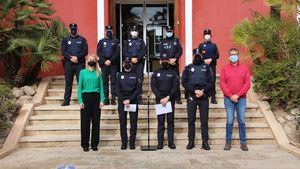 FOTOS Policía Local incorpora a dos nuevos agentes en prácticas