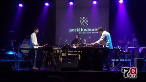 V/F Percusión para los sentidos en el Teatro Velasco