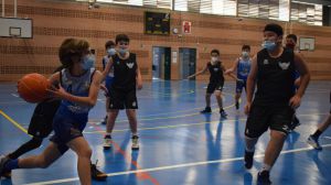 Primera derrota para los alevines ante Santo Ángel (56-46)