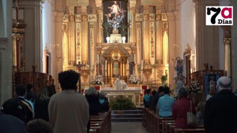 Dos misas por la Virgen de la Candelaria y para evitar el Covid19