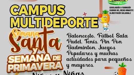 Abierto el Campus deportivo de Semana Santa en Librilla