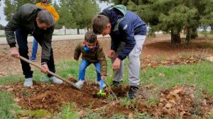 Cefusa celebra el Día Forestal Mundial con una plantación de árboles en familia