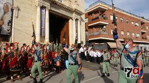 V/F Gran acogida a los legionarios en Alhama