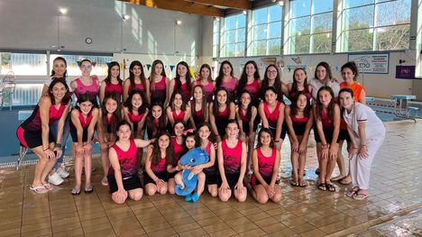 FOT. Natación artística termina su liga en Alhama