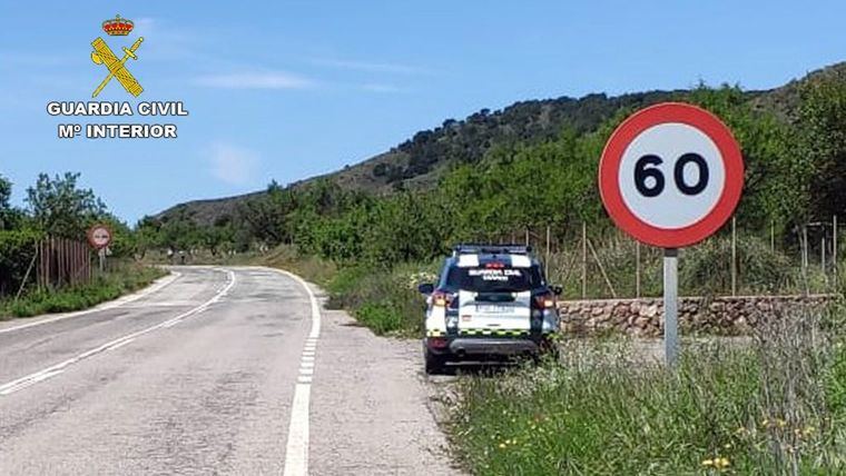 De Mazarrón a Águilas en moto a 188 km/h en un punto negro