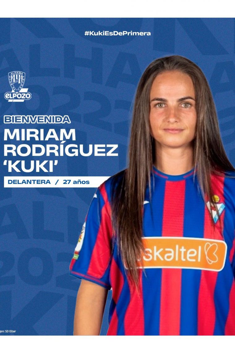 Miriam Rodríguez se suma a las filas del Alhama CF ElPozo
