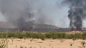 Extinguido el incendio en El Saladillo de Mazarrón