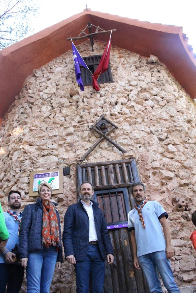 Comunidad y Scouts recuperan la casa forestal Fuente Rubeos