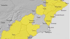 Alerta amarilla por lluvias mañana jueves en el Guadalentín