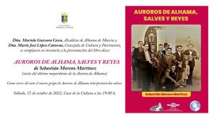 Este sábado Los Auroros de Alhama presentan libro y disco