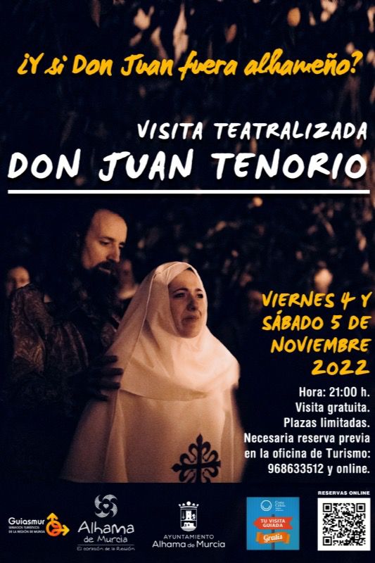 Don Juan Tenorio recorrerá Alhama dos noches consecutivas