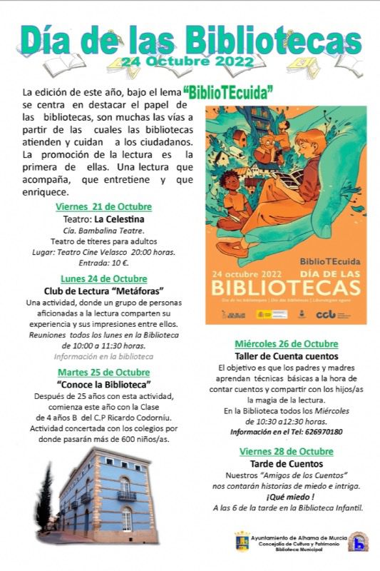 Alhama celebra el Día de las Bibliotecas