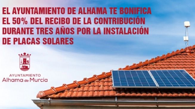 El Ayuntamiento detalla las bonificaciones IBI por placas solares