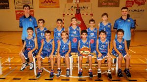 Los benjamines del CB Alhama se estrenan en casa