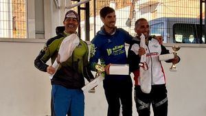 Paco Mendoza, subcampeón del Albuñuelas Trail