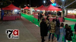 V. Buena acogida del primer Mercadillo Navideño tras la pandemia