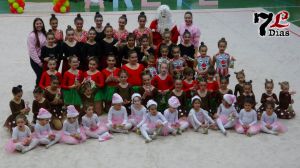 VIDEO Espectacular festival navideño de gimnasia rítmica en Librilla