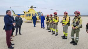 Helicópteros del Plan Infomur seguirán usando el aeródromo de Alhama