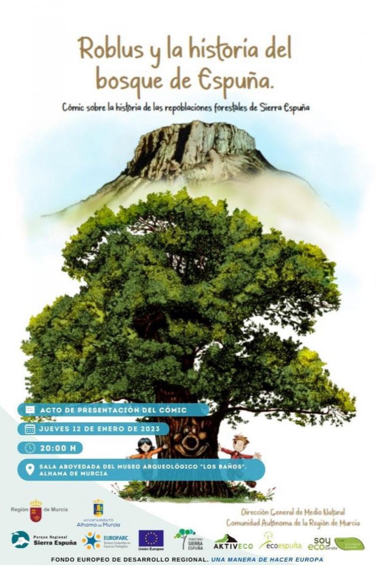 VID. Manuel Águila presenta en Alhama su cómic de S. Espuña