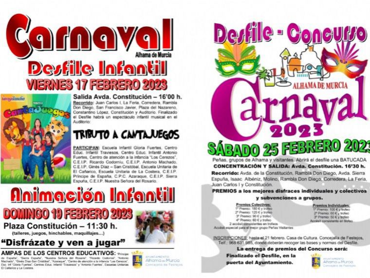 VÍD. La alegría del Carnaval vuelve a las calles de Alhama