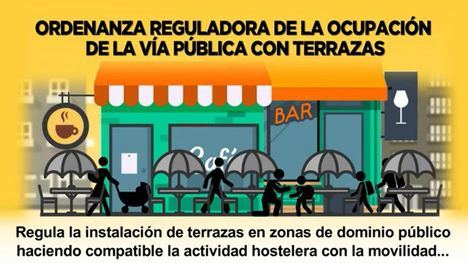 VÍD. Campaña informativa de la ordenanza de terrazas