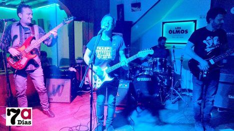 VÍDEO Traspié llena de rock el sábado noche en el Bar Los Olmos