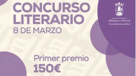 Abierto el plazo del concurso literario del 8M en Alhama